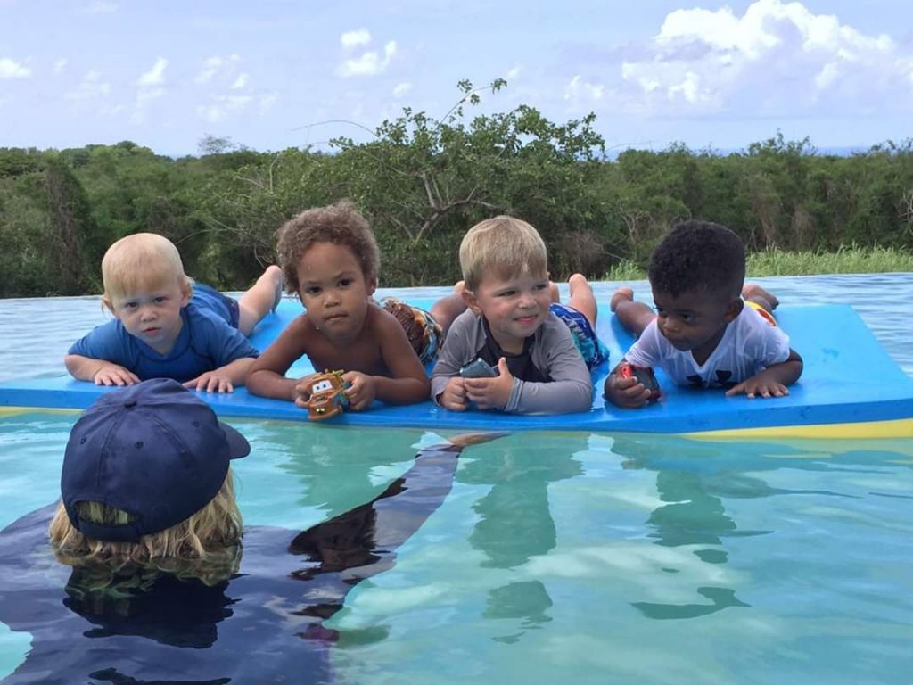 LEARNING TO SWIM